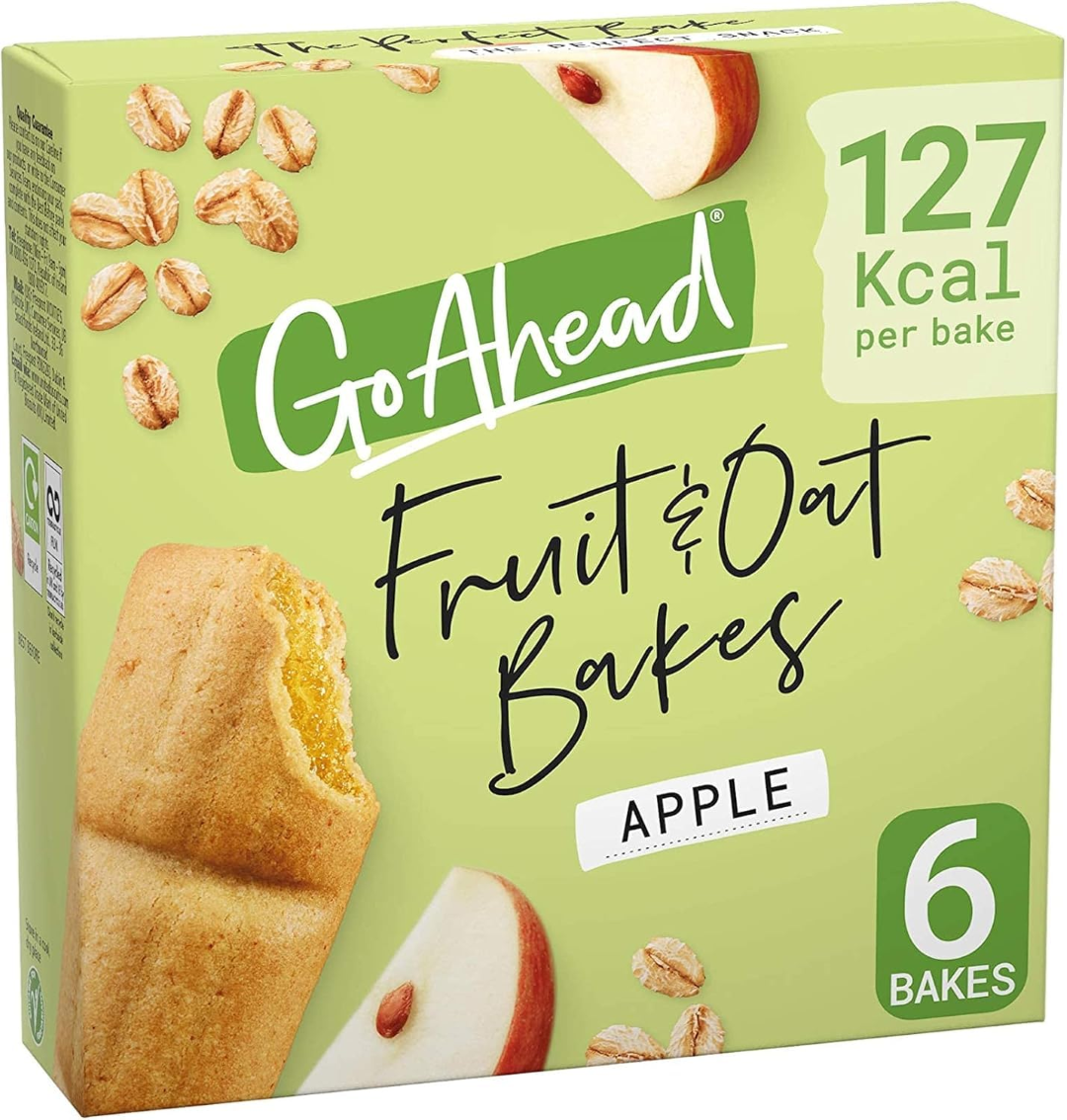 GO AHEAD FRUIT & OAT APPLE 210G